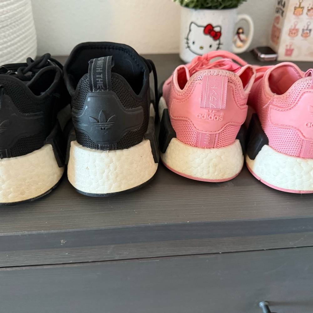 Adidas Athletic Shoes - Black and Pink